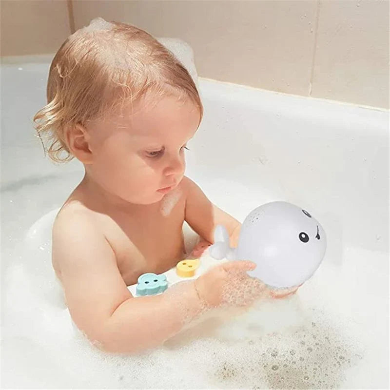 Fidtoy Juguete de Baño Ballena con Luces para Bebés