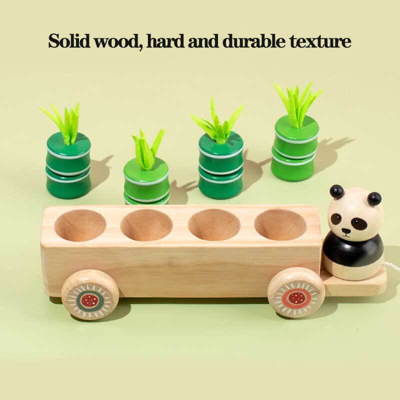 Fidtoy Animal Carrot Matching Montessori Toy | Toddler Fine Motor & Color Recognition Learning Toy