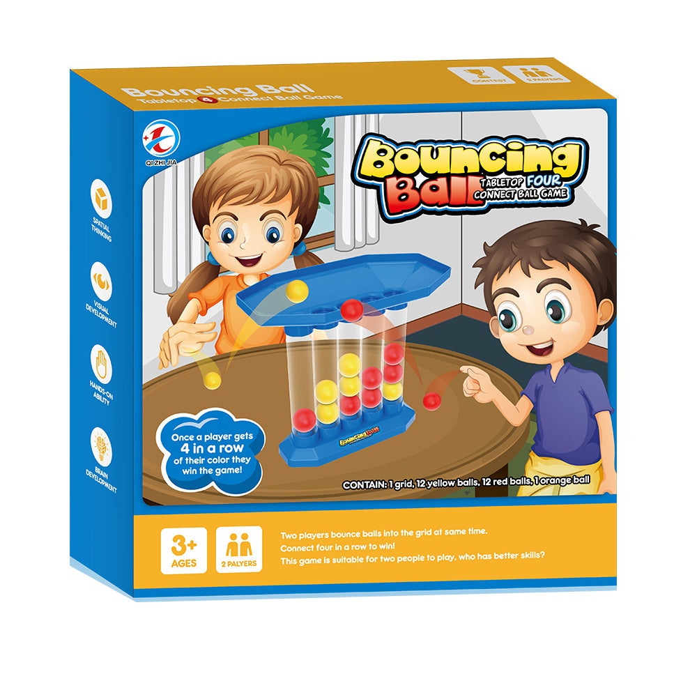 Fidtoy Bounce Ball Table Game for Kids and Family Play
