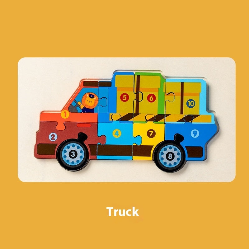 3D Puzzle Model | Educational Toys | Fun & Learning