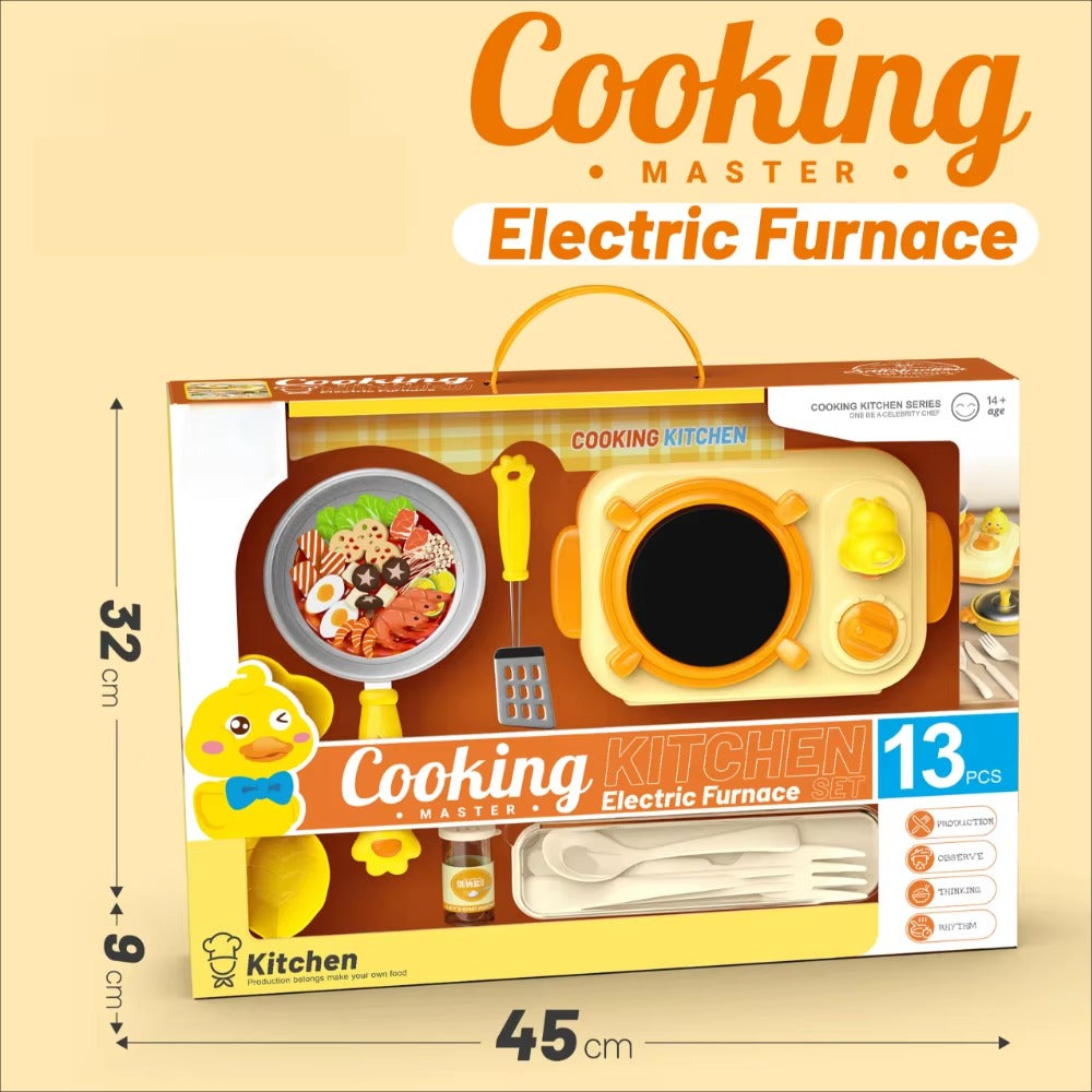 Mini horno eléctrico de juguete de cocina realista DIY - Y02