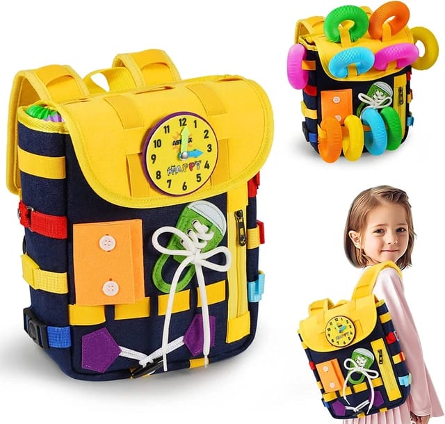 Kit de aprendizaje para niños pequeños con mochila Pop Tubes - 926