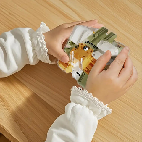 Cubo de rompecabezas laberinto de mármol 3D – Juguete rompecabezas y regalo de Navidad para niños