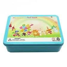 Fidtoy Alphabet and Number Lacing Set for Early Learning