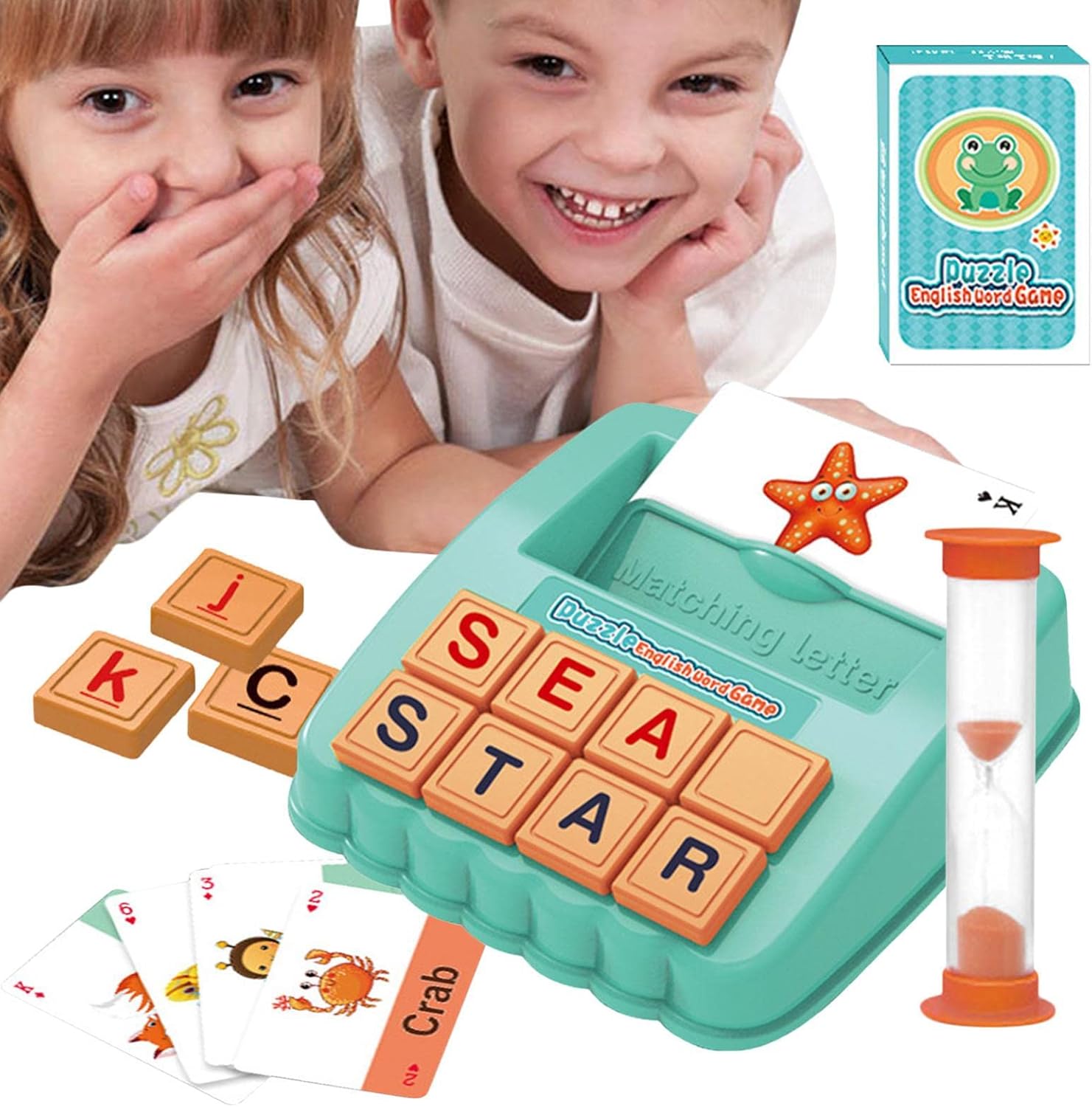 Fun Matching Alphabet Spelling Card Game - 73C