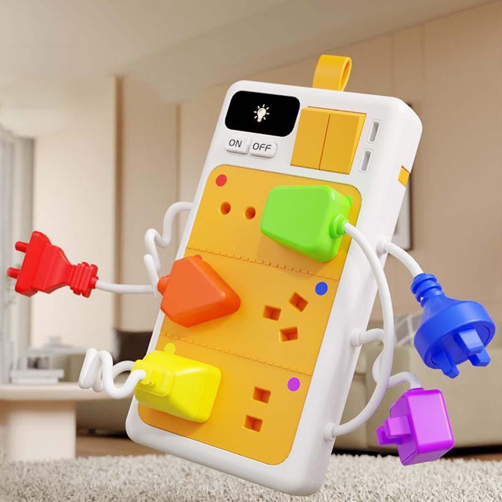 Juguete de actividades de motricidad fina con luz y sonido para niños pequeños - 255