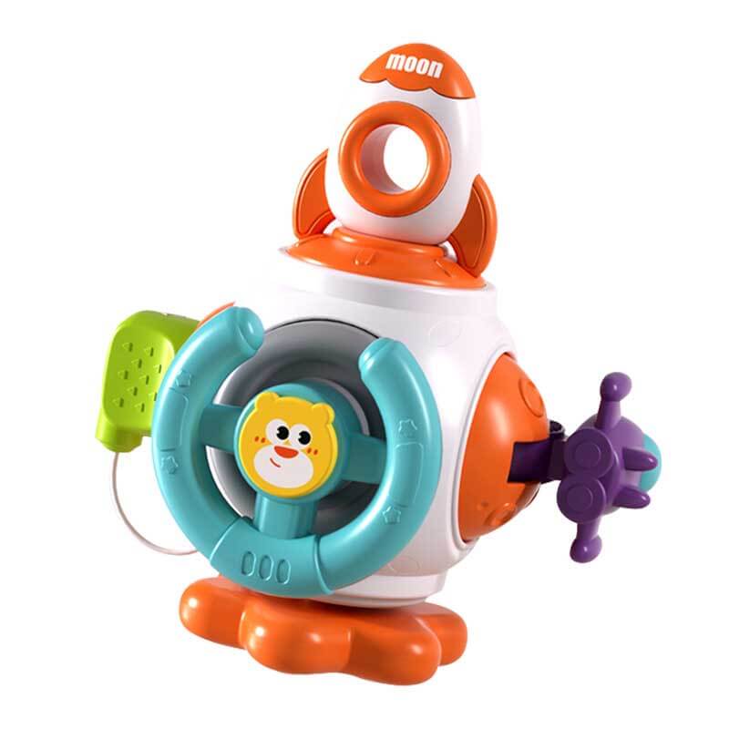 Fidtoy Montessori Busy Cube pour les tout-petits de 1 à 3 ans – Jouet sensoriel interactif pour le temps calme, les voyages et l'apprentissage précoce