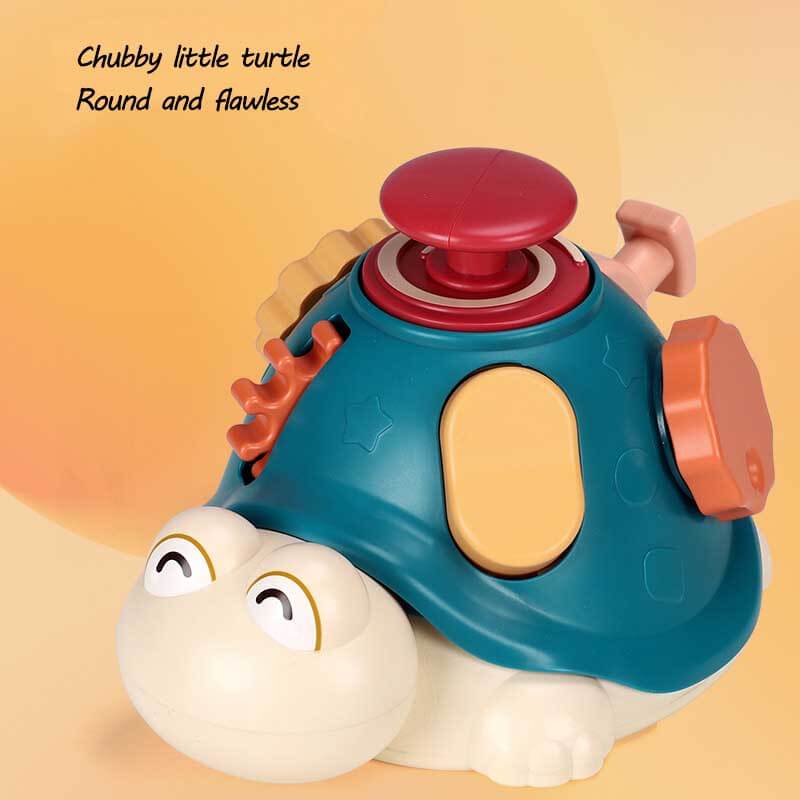 Fidtoy tortue jouet d'exploration des doigts jouet sensoriel motricité fine