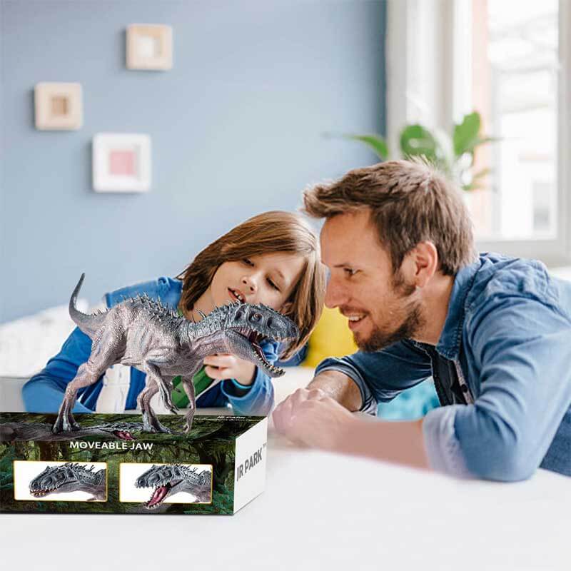 Fidtoy Figurine Articulée Dinosaure Modèle Réaliste T-Rex pour Enfants Jeu Imaginatif Jouet Éducatif en PVC Durable Cadeau Dinosaure pour Garçons Filles