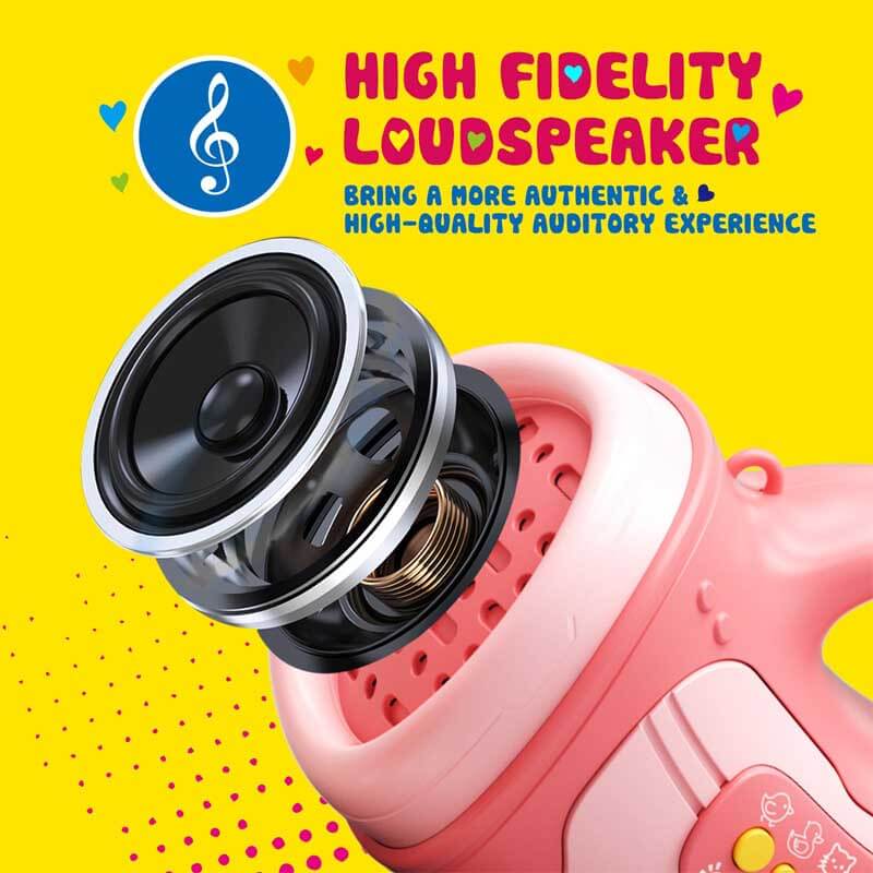 Fidtoy Animal Sounds Horn Toy for Toddlers Interactive Learning & Lung Training