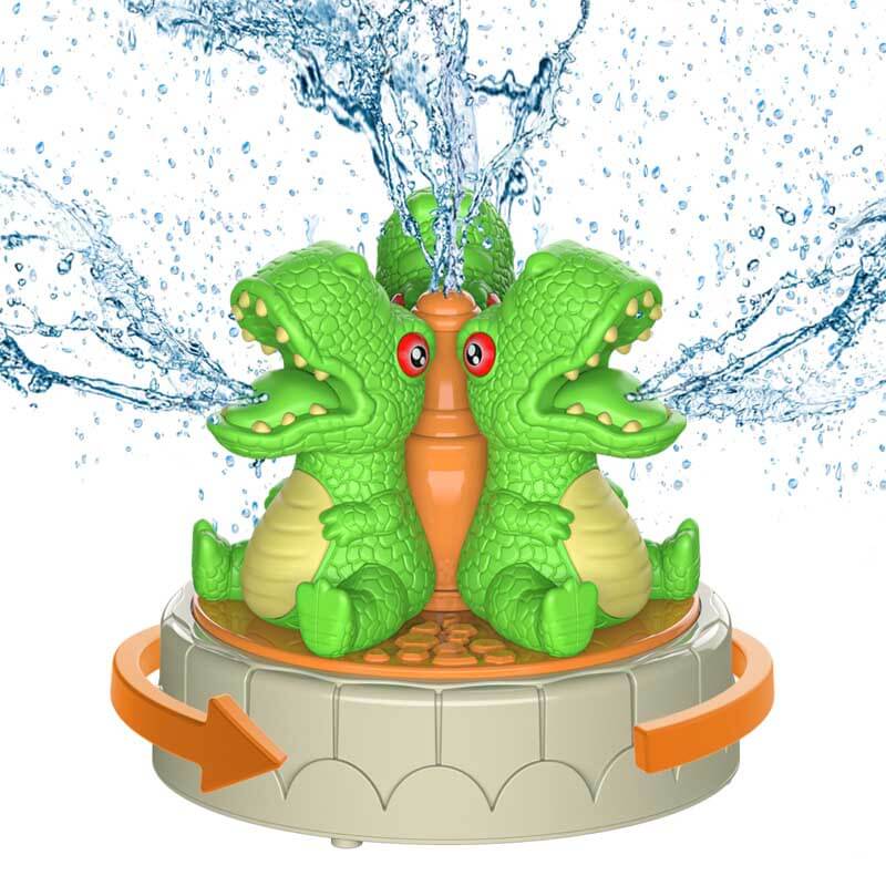 Fidtoy Jouet arroseur d'eau Dinosaure pour enfants, amusement estival en plein air