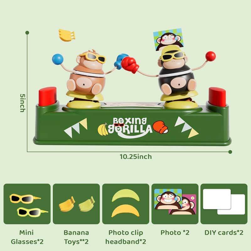 Juego de boxeo interactivo de mesa Fidtoy para niños | Coordinación mano-ojo y diversión familiar
