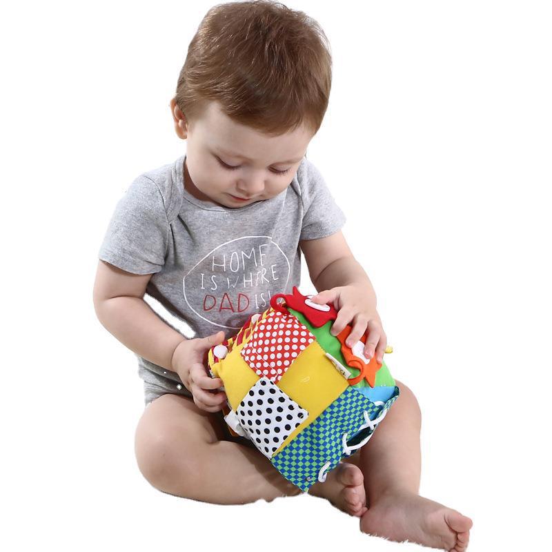 Juguete Sensorial Montessori Busy Dice