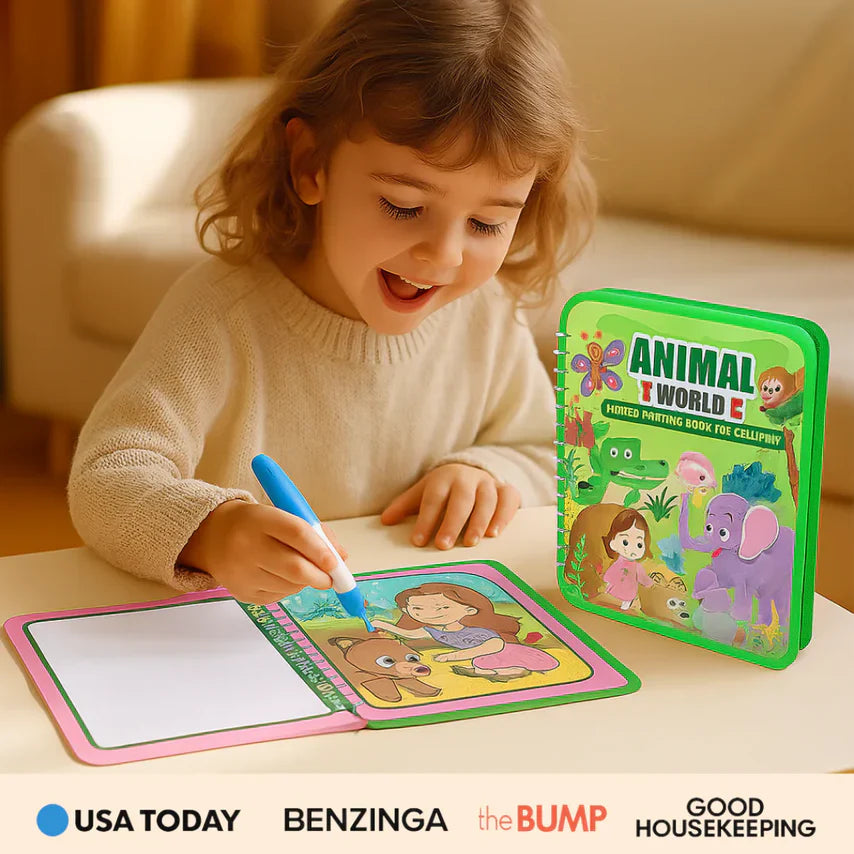 Montessori Water Coloring Book V2