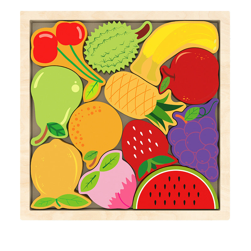 Fidtoy Montessori Shape Puzzle