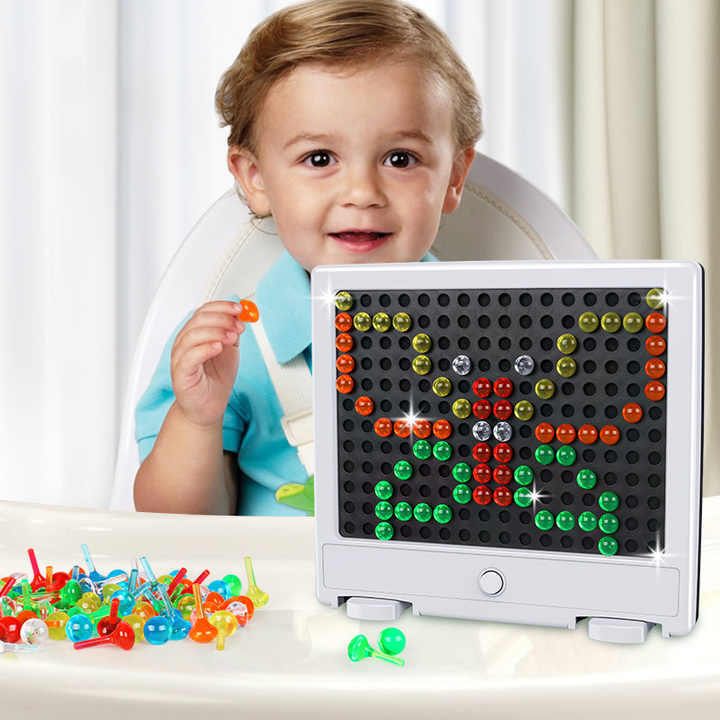 Glow the Light Peg Board Bead Kit - 111