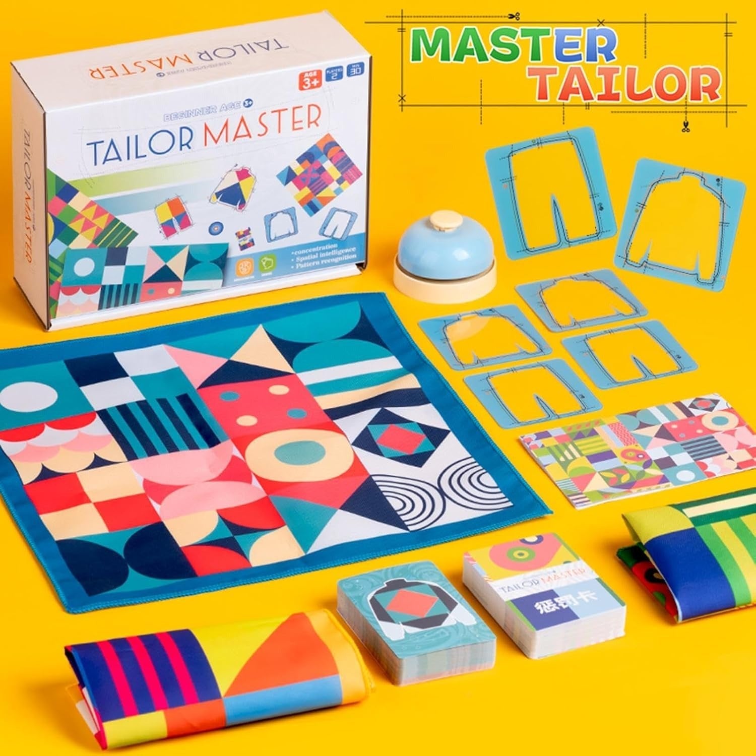 Juego de desafío interactivo de patrones multijugador Tailor Master - 688
