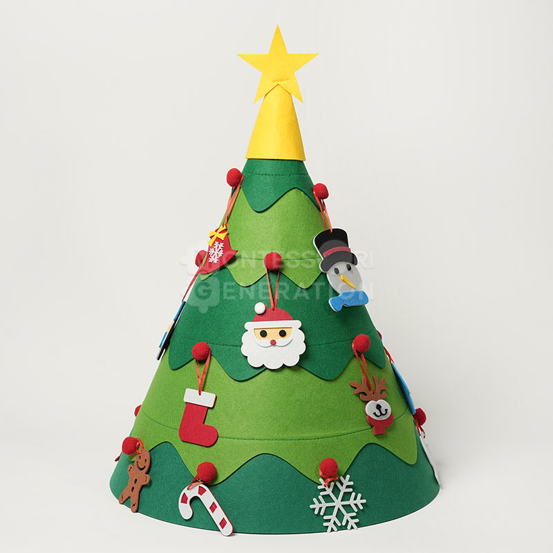 Fidtoy DIY Felt Christmas Tree – Interactive Holiday Decoration for Kids