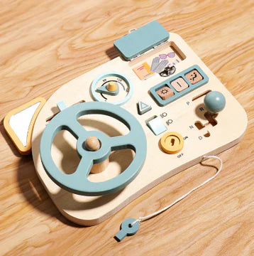 Volante de tablero ocupado Montessori