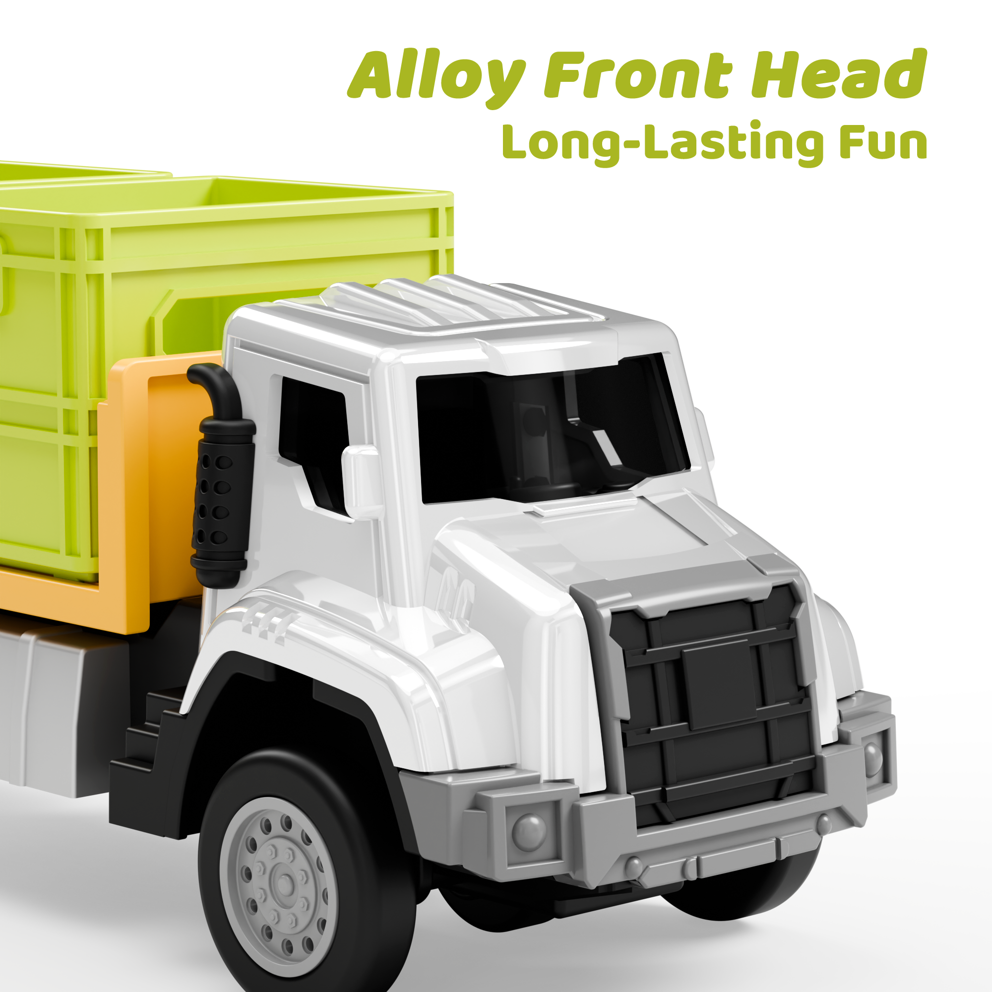 Fidtoy Camion de transport alimentaire à friction pour enfants