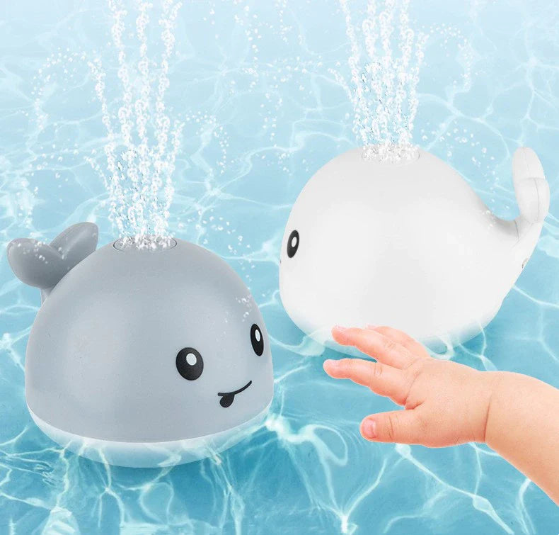 Fidtoy Juguete de Baño Ballena con Luces para Bebés