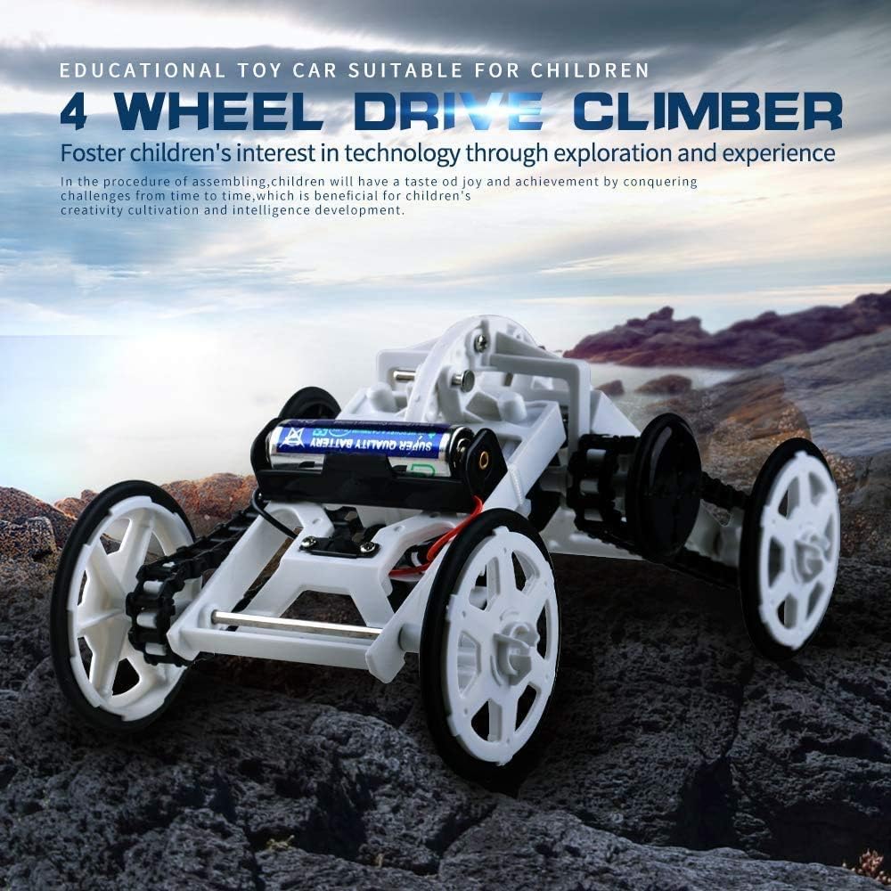 DIY 4WD Climber Assembly Kit Circuit Building Off-Road Car - 005