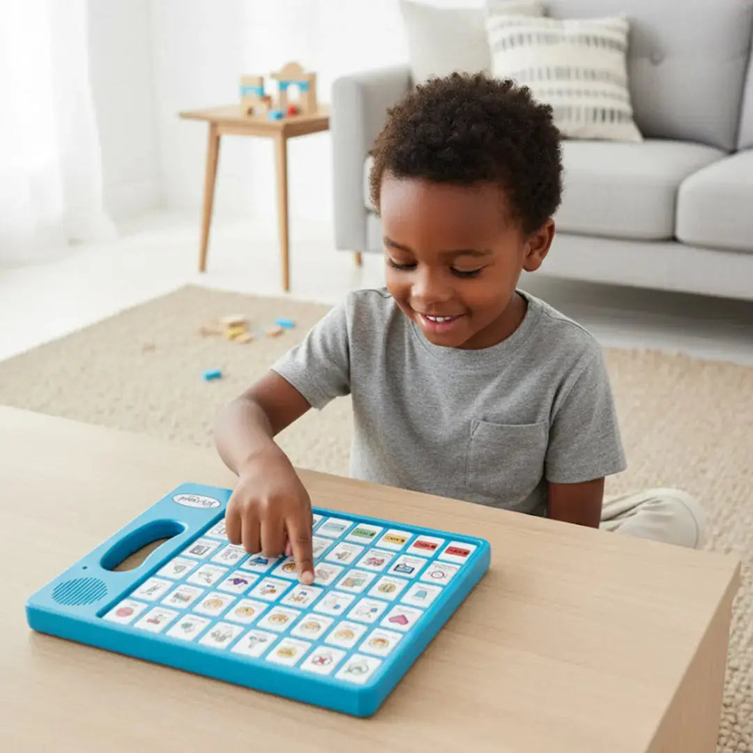 Fidtoy Wooden Shape & Number Learning Board – Educational Toy for Kids 3+