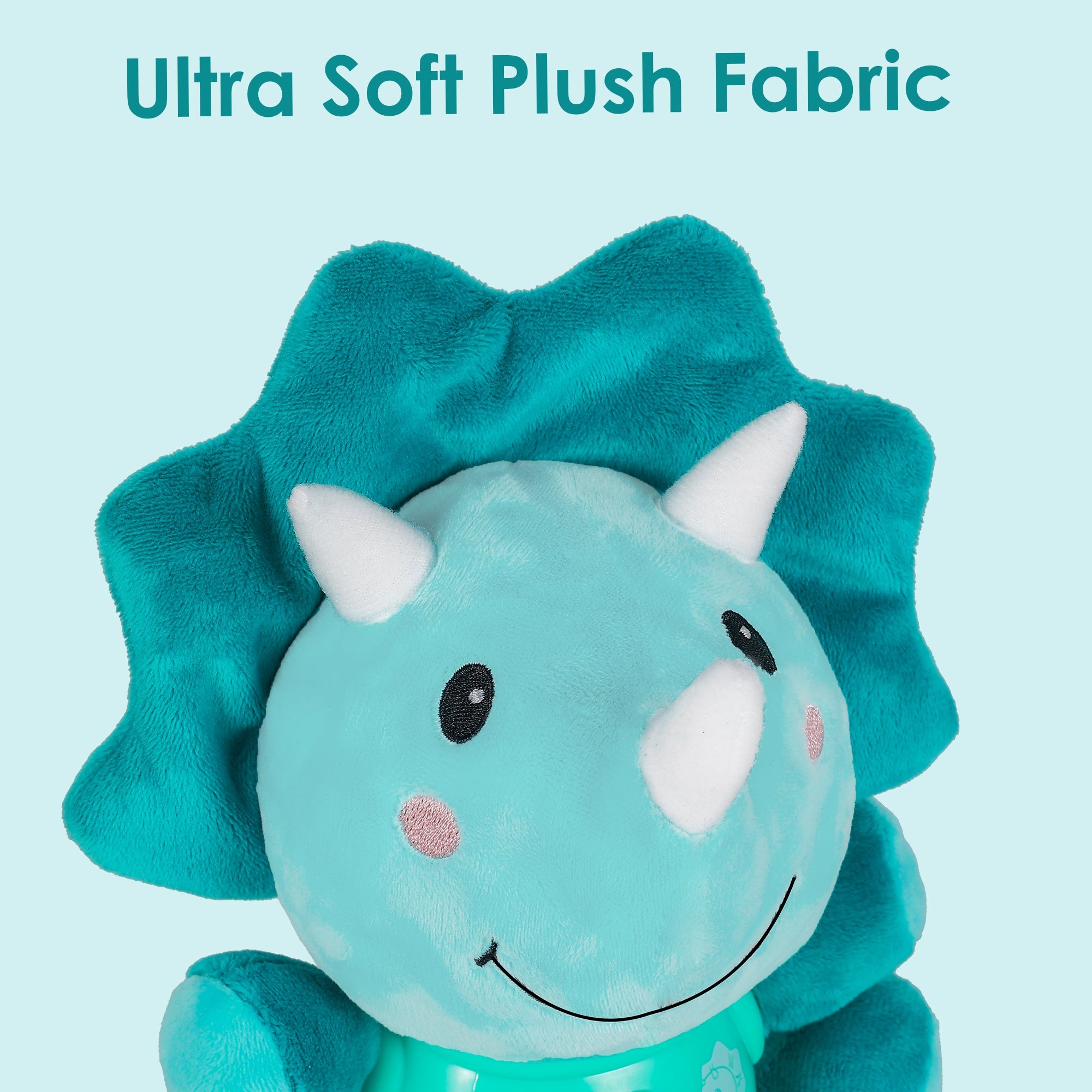 Fidtoy Peluche dinosaure musicale pour bébés