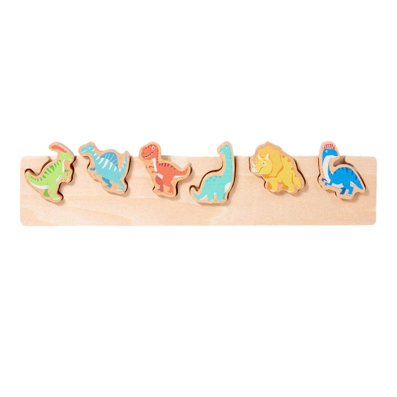 Juego de mesa de escritorio de juguete para emparejar rompecabezas para preescolares de 1 2 3+ años Dinosaurio