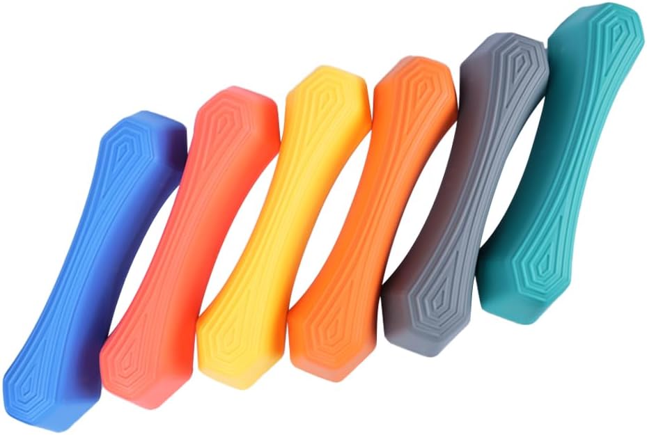 Fidtoy Colorful River Stones Balance Set for Toddlers Fine Motor Skills and Coordination