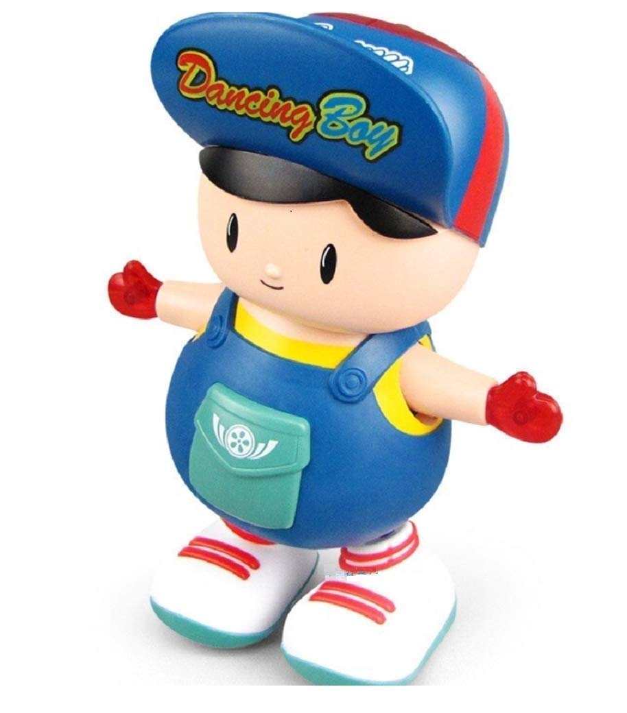 Fidtoy Dancing Boy Toy with Music Lights and Moving Action