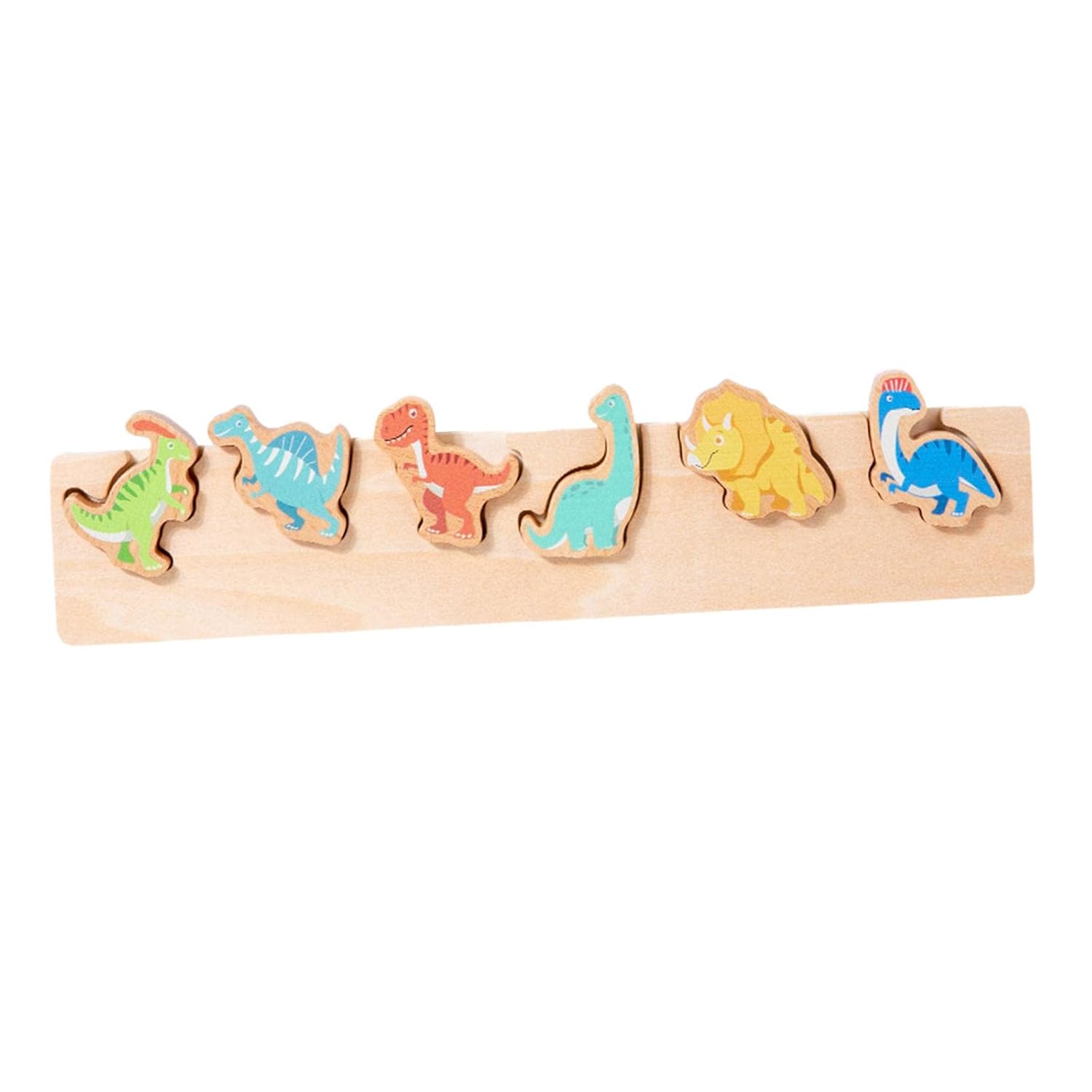 Juego de mesa de escritorio de juguete para emparejar rompecabezas para preescolares de 1 2 3+ años Dinosaurio