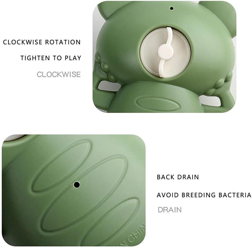 Fidtoy Jouets de Bain Grenouille à Remonter pour Tout-petits – Jouets Aquatiques Grenouille Flottante Lot de 3