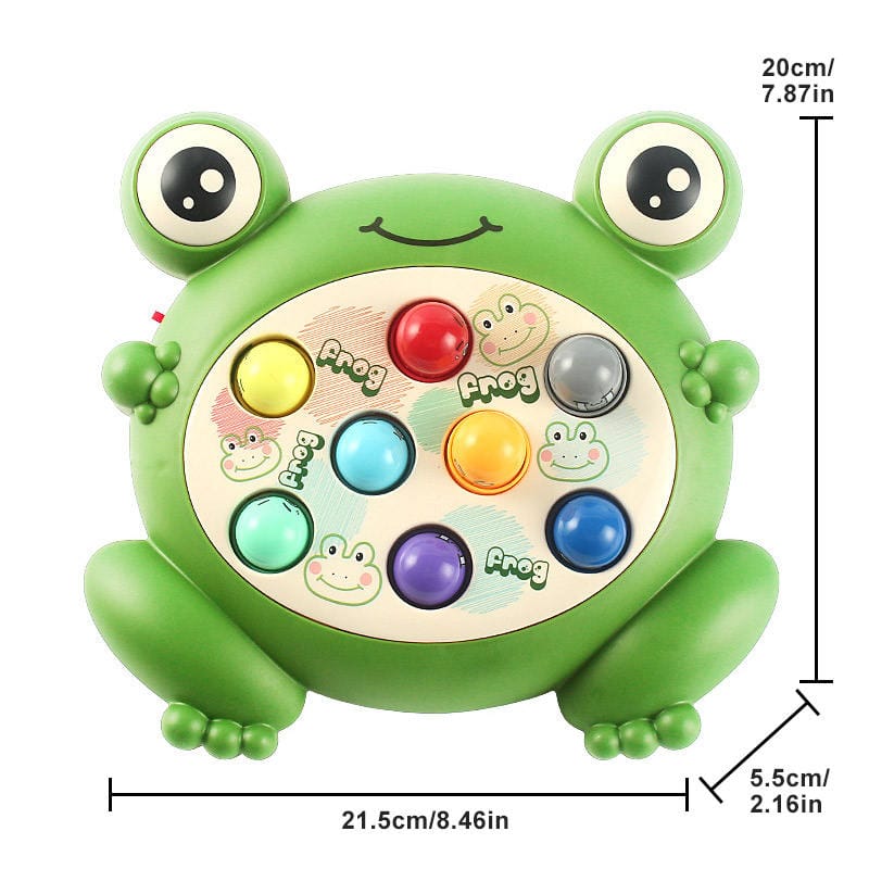 Tape-taupe musicale grenouille marteau amusante - Y4C
