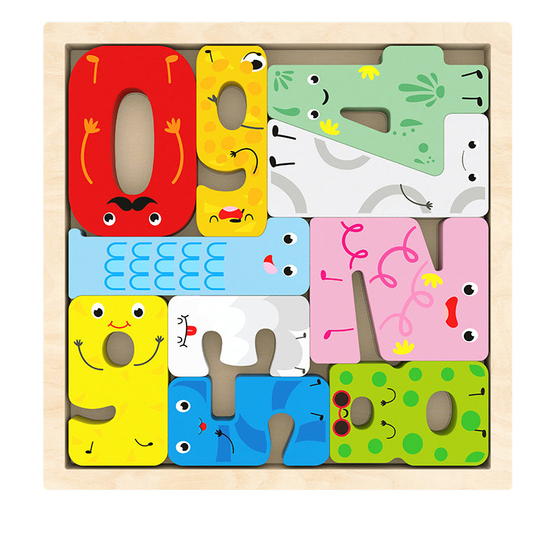 Fidtoy Montessori Shape Puzzle