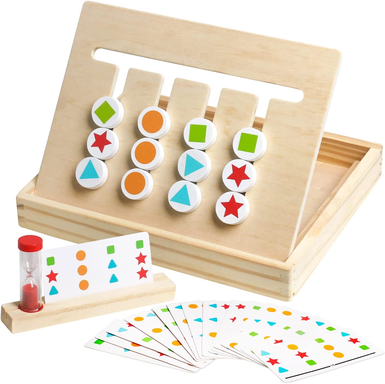 Tablero de juego de rompecabezas deslizante de doble cara
