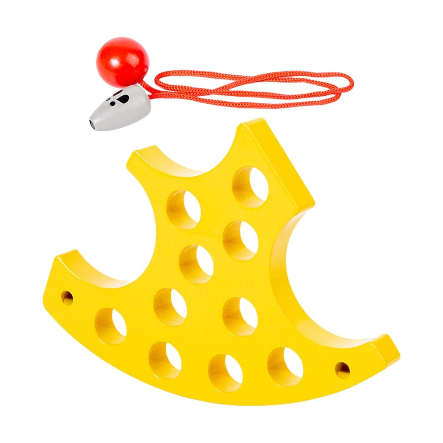 Cheese Threading Board Montessori Toys Kindergarten for Airplane Boys Kids