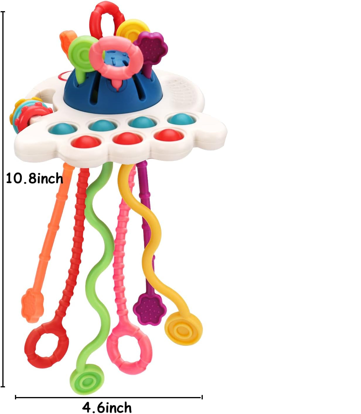 Juguete Sensorial Bebé Cuerda para Estirar