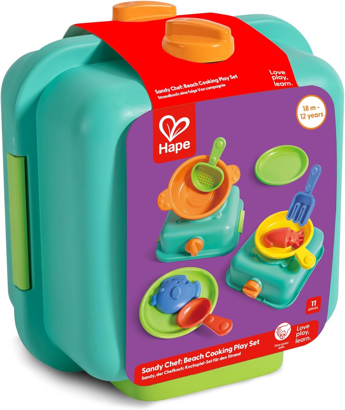 Ensemble de cuisson de plage Fidtoy Sandy Chef