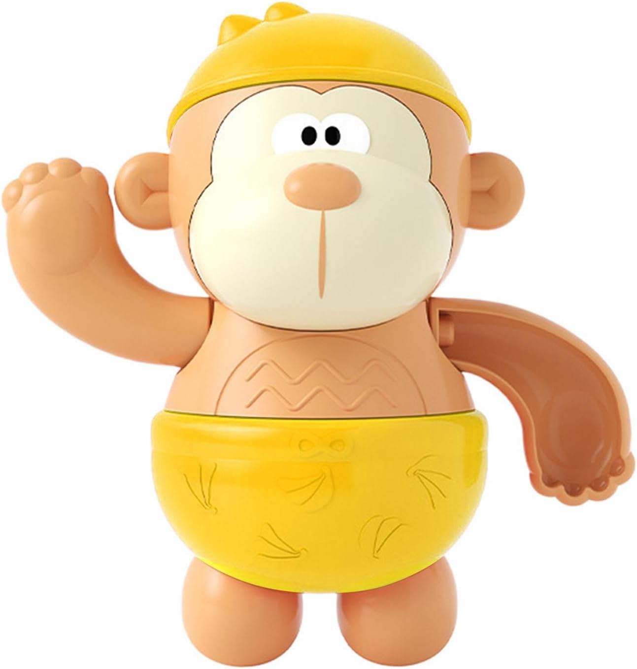 Fidtoy Juguete de baño para niños pequeños, juguete de agua de cuerda, juguete de bañera para bebés de 1, 2 y 3 años, diversión a la hora del baño, juego sensorial, piscina, juguete de playa