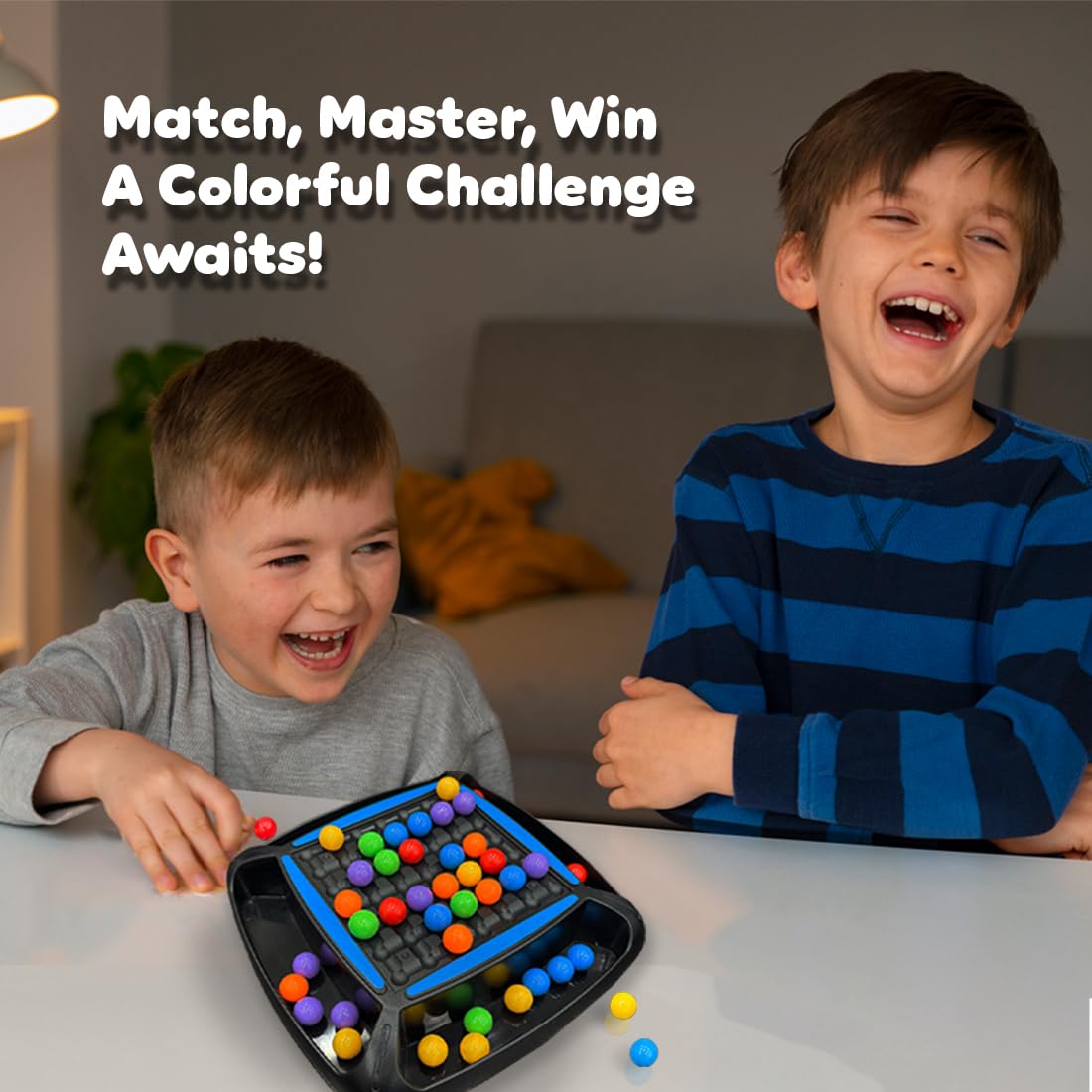 Juego Familiar de Desafío Aplasta Dulces con Bolas de Colores - 747
