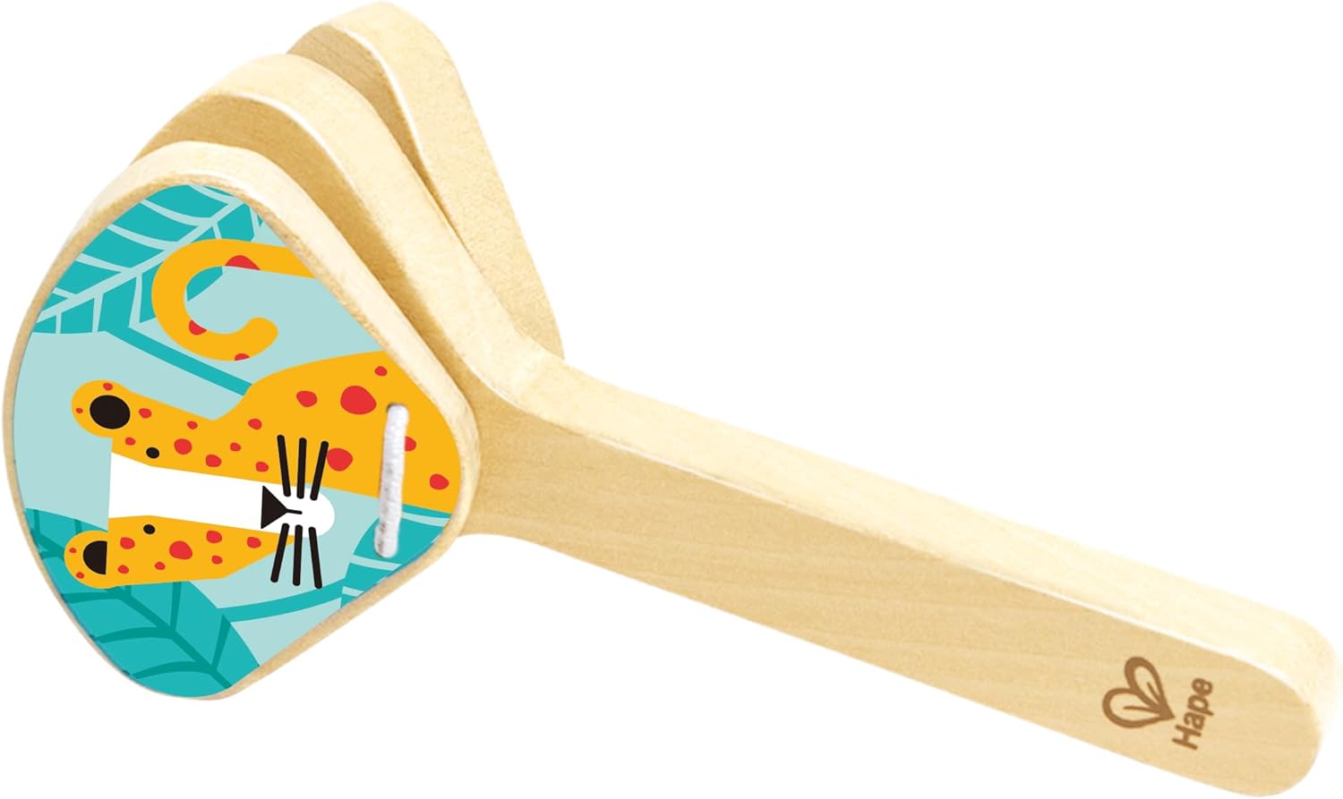 Juego de Instrumentos Musicales de Madera Fidtoy Ukelele y Pandereta para Niños