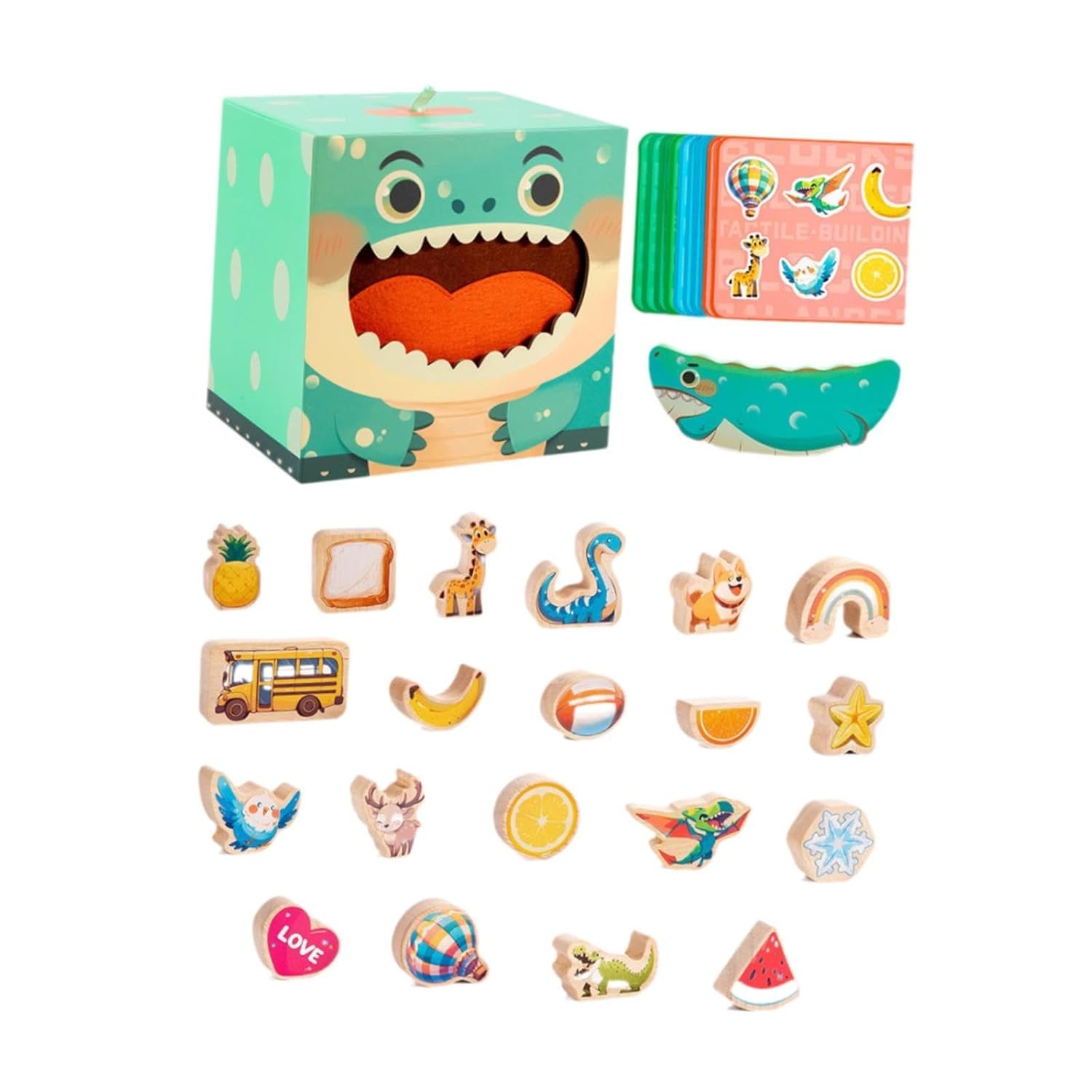 Fidtoy Animal Stacking Building Blocks | Montessori Toy for Toddlers