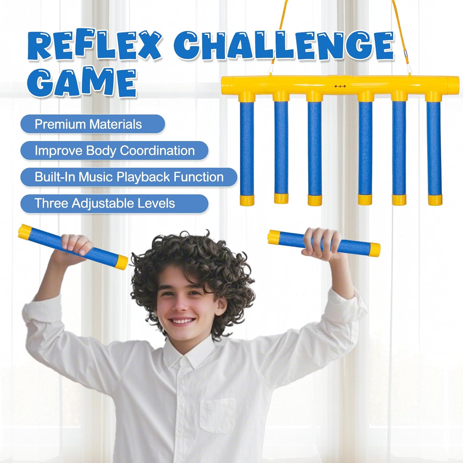 Juego recargable Fidtoy de desafío de reflejos de velocidad manual para niños de 6+ años