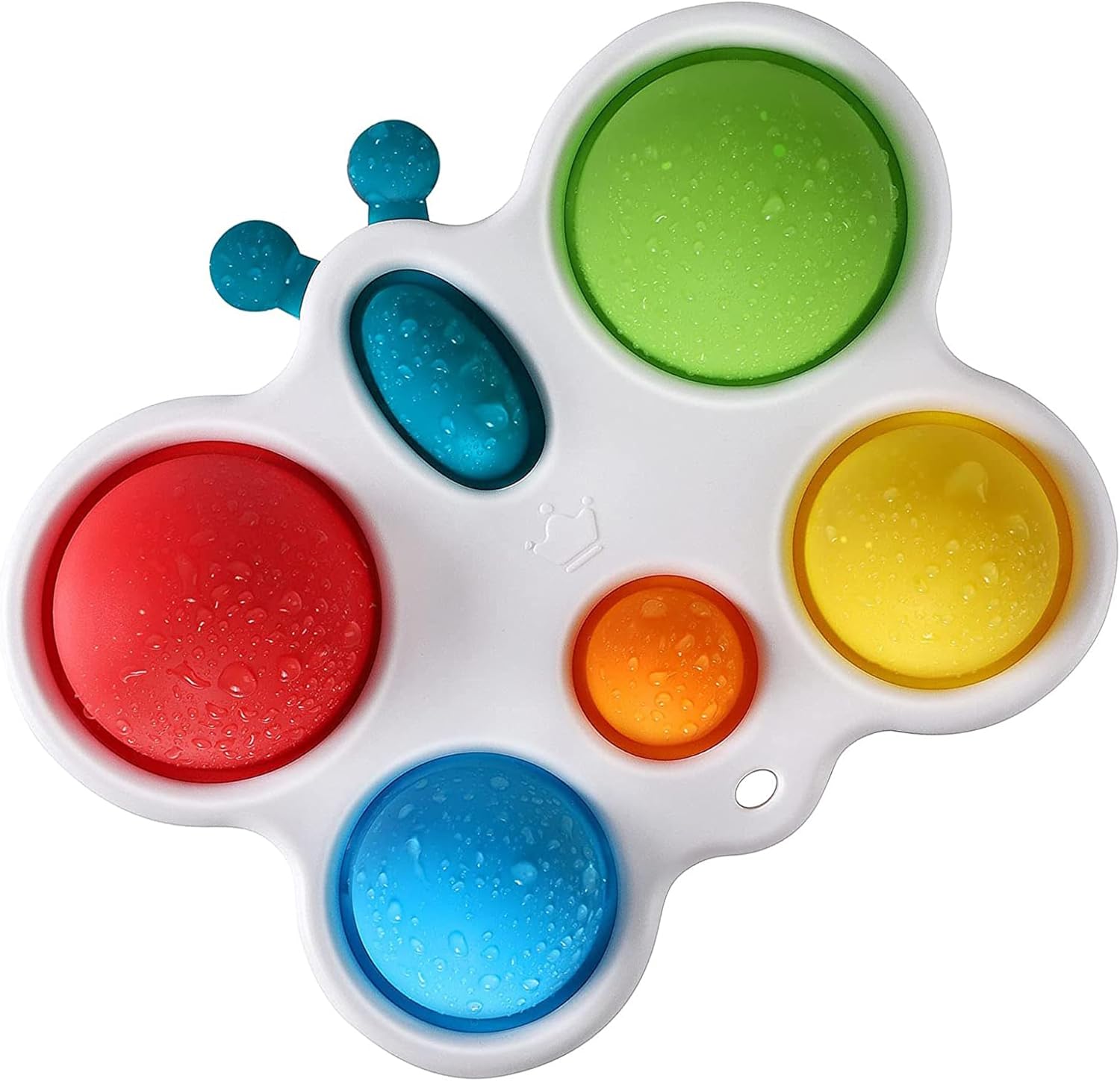 Tableau d'activités à fossettes papillon - Jouet sensoriel pour bébés de 6 mois à 3 ans, idéal pour le temps sur le ventre, l'éducation précoce et le soulagement de l'agitation, cadeau parfait pour bébé de 6 mois et plus, jouets pour bébés et tout-petits