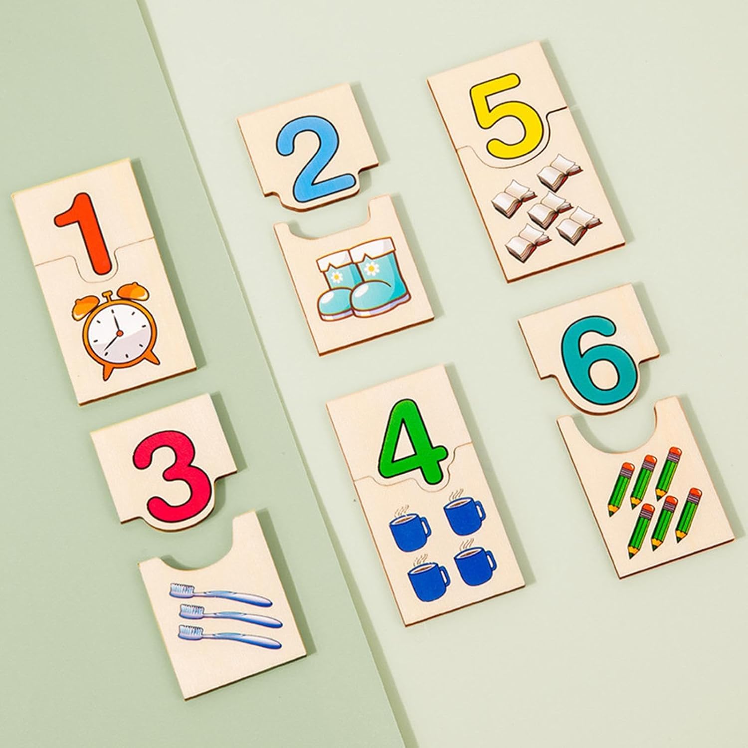 Tableau de puzzle numérique Enakshi® pour enfants garçons | bébés | jouets pour bébés | jouets de développement pour bébés