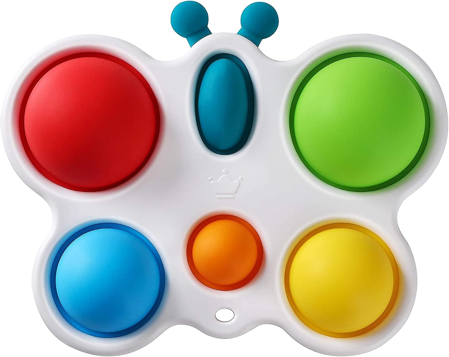 Tableau d'activités à fossettes papillon - Jouet sensoriel pour bébés de 6 mois à 3 ans, idéal pour le temps sur le ventre, l'éducation précoce et le soulagement de l'agitation, cadeau parfait pour bébé de 6 mois et plus, jouets pour bébés et tout-petits