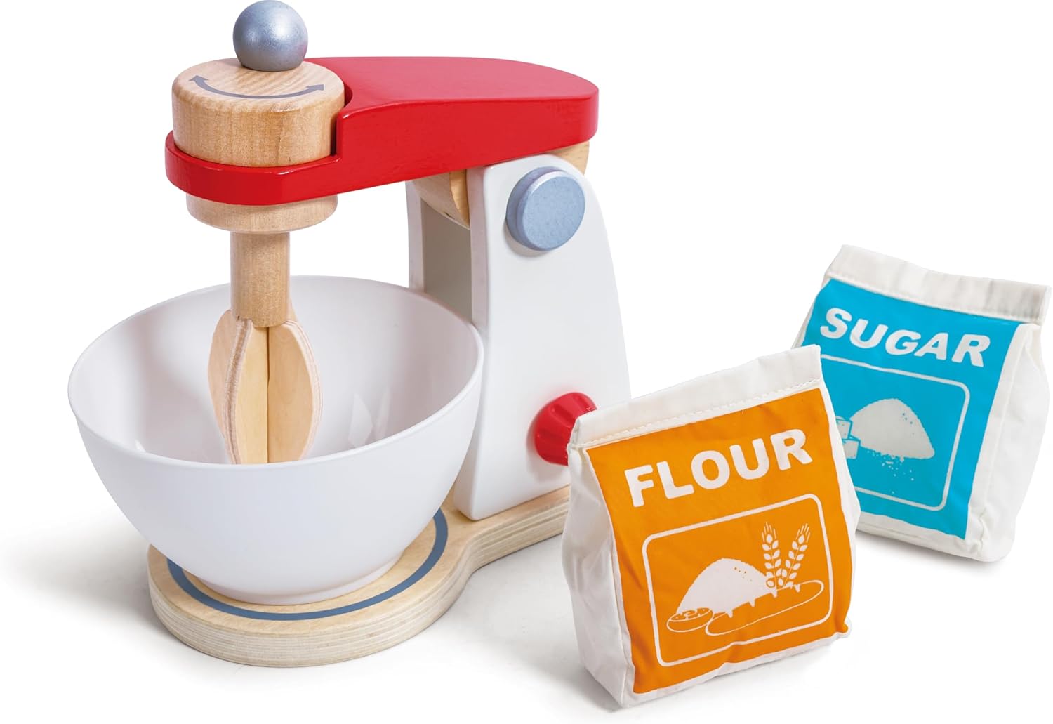 Fidtoy Batidora de Cocina de Madera, Juguete, Juego de Imitación para Hornear