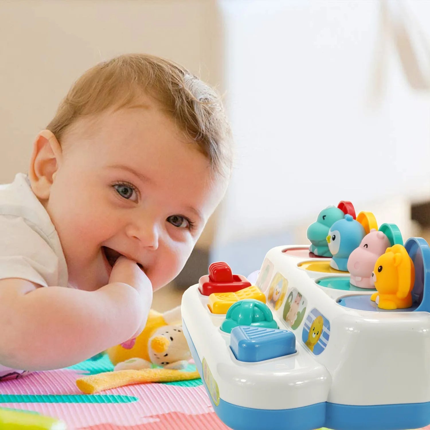 Baby Button Toy™ - Diversión que estalla - Juguete para bebé