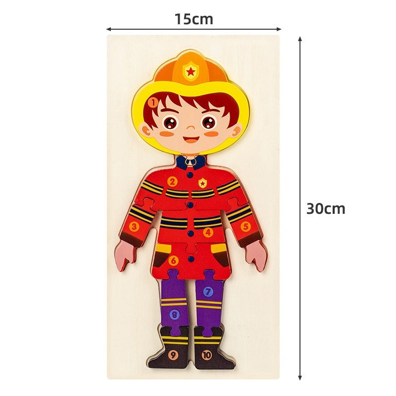 3D Puzzle Model | Educational Toys | Fun & Learning
